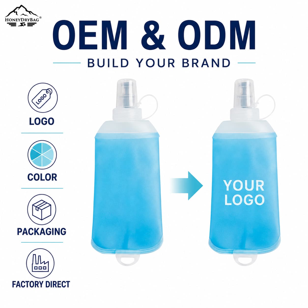 250ml TPU running soft flask R50029