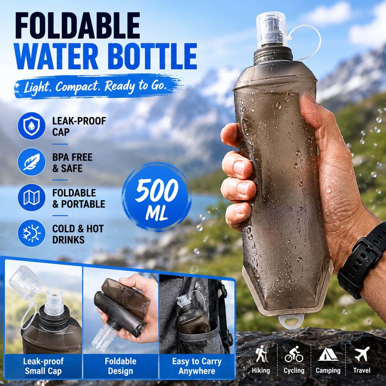 200ml TPU running soft flask R50031