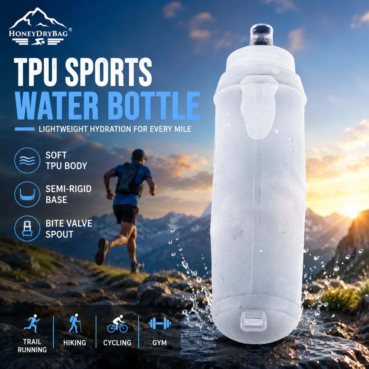 TPU vs. Silicone soft flasks: Which to Choose for a Private-Label Line